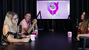 charllottye in sheer red lingerie, beautiful and sexy