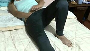 My wife gets excited in hidden 69 position