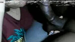 Latina Milf Deepthroats Step Dad's Big Black Cock