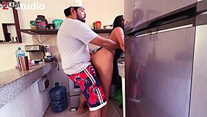 Mexicana Sexy Gets Ass Sucked and Fucked