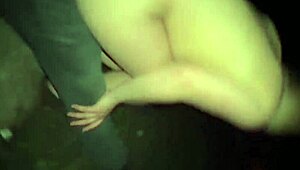 Creampie By The Campfire Public Sex