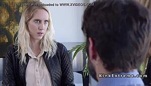 Extreme Couple Binds Housewife for Hardcore Play