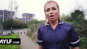 Jessica's Seductive Surprise In Lace And Leather For Her New 18+ Fixation.