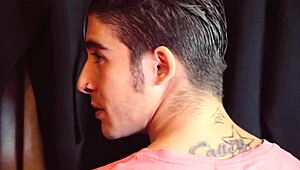 Bold Black slut Noe Milk handles two Euro cocks in public swinger scene