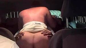 Asian beauty rides Uber driver while fiancé drives to BBC