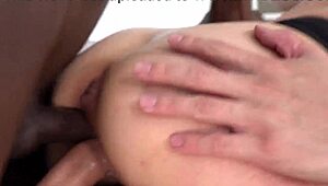 Hard anal gangbang for slutty milf alika alba.