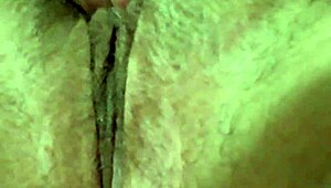 tight hairy pussy rubbing