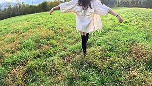 Babe Walks in Woods for Strangers