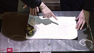 Intensive anal session with dirty designer tattoo