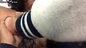 Bold Lactating Natural Tits Drip Milk in Wild Adult Breastfeeding Fetish Licking Session