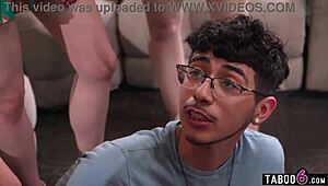 Panties Stealer Reverse Gangbanged