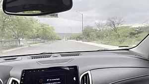 i pick up unknown big-ass woman waiting for taxi and fuck her