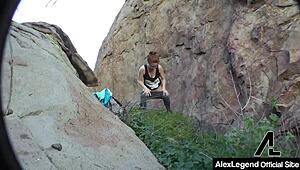 Hey, have you seen Penny Pax, the blowjobs queen, hiking and gagging on monster cock?