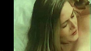 retro erotic scene in condominium with condom use