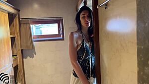 Blowjob In Shower Triggers Intense Female Orgasm