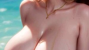 Ai Generated Model Girl Big Tits Ai Art 114