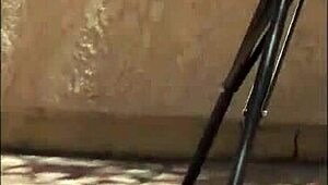 i ripped liz ashley's clothes for her first nude shoot, bouncing boobs and all