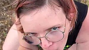 Petite Milf Couple Does Homemade Blowjob Outdoors In Nature During Cyprus Trip. She Sucks Me Wildly.