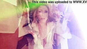 Birthday Party Turns Wet with Julia North's Extreme 4on1