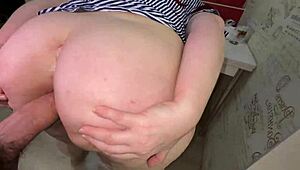 Stepmom Calls Stepson For Blowjob Help At Home