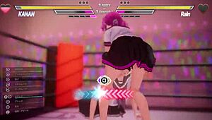 lesbian battle competition in the first round