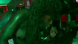 Exclusive hardcore orgy features strawberry lulu, shanice love, and ray ray in rough interracial action