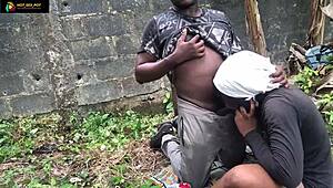 Two Farmers Enjoy Homemade Fucking in the Bush