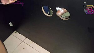 dream of every cuckold with big black cock at the gloryhole... unreal! 😍