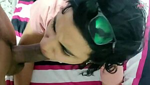 Exciting Latina Teen 18+ Carahoneyy Swallows Cum Three Times