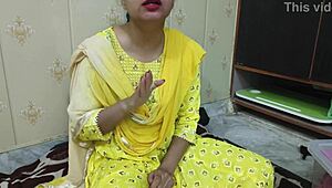 father-in-law sneaks into step daughter's room for secret hindi audio sex affair
