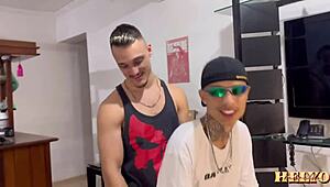 Trainer Fucks Me And My Girlfriend Hard.