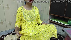 father-in-law sneaks into step daughter's room for secret hindi audio sex affair