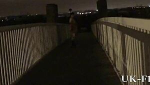 andreas mature wife getting naked and masturbating outdoors in birmingham