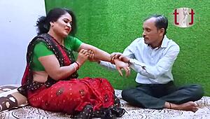 Horny Savita Bhabhi engages in wet pussy muff diving and sex