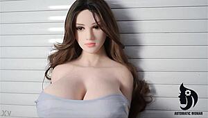 Automatic Glamour Girl With Silicone And Toys