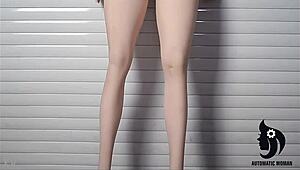 Automatic Glamour Girl With Silicone And Toys