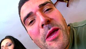 she pulls off her panties outdoors, showing her bubble butt before a blowjob and ass to mouth fun 😏