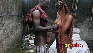 stepdad fucks stepdaughter's wet pussy outdoors