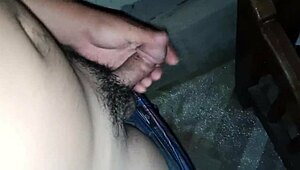 handsome boy masturbates handjob while fantasy girl gets creampie amateur