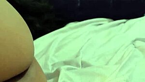 latina milf gets cum on pussy, real climax