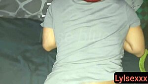 My friend wakes up feeling my hard shaft next to her