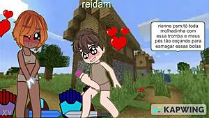 Reidam Fucks Rienna in Crossdressing Hentai