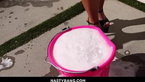 Does Payton Preslee love deepthroating Zac's big cock?