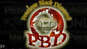 Penelope Black Diamond gives a nylon footjob, cum on her big toes in this preview.