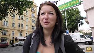 why would a young czech couple trade sex for cash outdoors?