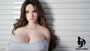 Automatic Glamour Girl With Silicone And Toys