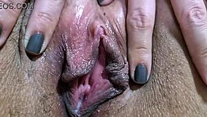 Married Couple Missionary Creampie with Cum Eating Cuckold