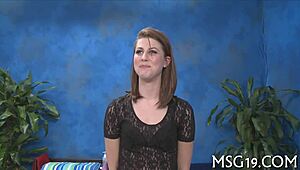 Supple Beauty Enjoys Deep Insertion in Steamy Scene