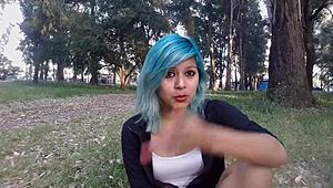 sexy young girl enjoys anal fisting with friend 😈