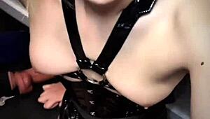 Cute Asian Ladyboy Lexi Faith Performs Footjob Leading To Cumshot